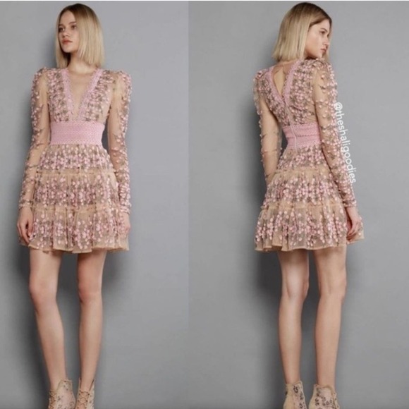 Bronx and Banco | Megan Mini Dress in Rose Size XS- New with‎ tags! - Picture 2 of 4